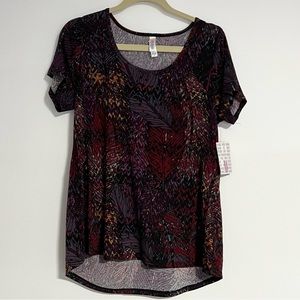 LuLaRoe Feather Classic T size medium NWT
